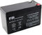 12V 7AH Batterie Akku Blei wartungsfrei gasdicht mit Steckanschluss B 151 x T 64 x H 94mm Motorrad Scooter Simson