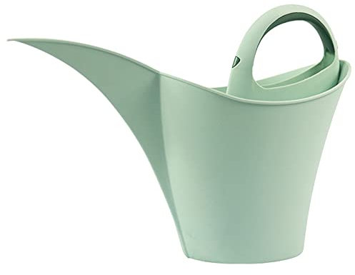 Arrosoir pour plantes d'intérieur, bouteille d'arrosoir de 2 L, confortable à tenir à long goulot résistant à l'usure, grande capacité, fleur avec poignée Vert nordique
