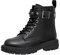Dunes Damen Cisco Stud Schnürstiefel + Memory-Schaum, schwarz, 38.5 EU