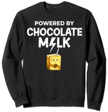 Shaker au chocolat au lait, au chocolat et au chocolat Sweatshirt