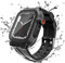 Custodia impermeabile per Apple Watch 45 mm Serie 8/Serie 7 con protezione schermo, IP68 impermeabile antiurto / antipolvere Custodia protettiva in silicone per iWatch Serie 8/Serie 7 (45 mm)