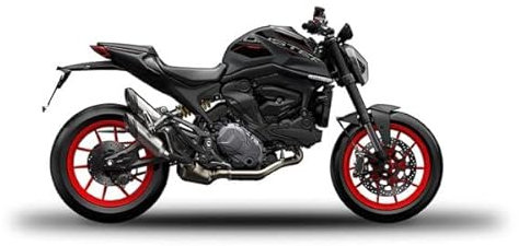 Ducati Aufkleber mit Monster-Logo schwarz