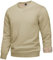 KEFITEVD Men's Crew Neck Pullover Warm Sweatshirt Long Sleeve Fleece Jumpers Winter Sherpa Lined Sweatshirt,Khaki,S
