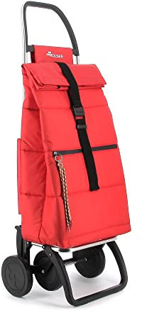 Einkaufstrolley Rolser Big Polar 4 Räder - Rot