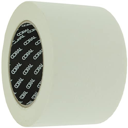 Coral 71304 Essentials Abdeckband für Malerei, Handwerk und Heimwerker, 7,6 cm, 50 m Rolle