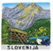 Slowenien Kühlschrankmagnet Reise Souvenir 3D Kühlschrank Dekoration Magnetaufkleber Craft Collection