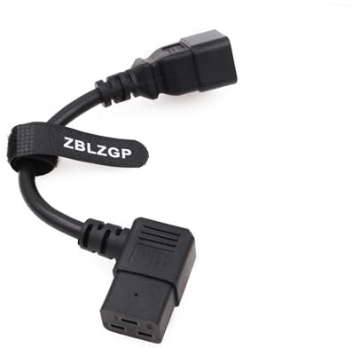 ZBLZGP C19 auf C20 16A Verlängerungsleitung/Kabel, Stecker auf Buchse