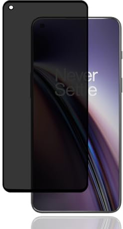 Jewloofa Protector de Pantalla Para OnePlus Nord 2T 5G, 1 Pieza Privacidad Cristal Templado, 9H Dureza/Anti-Arañazos, Anti-Espía Protector Pantalla para OnePlus Nord 2T 5G