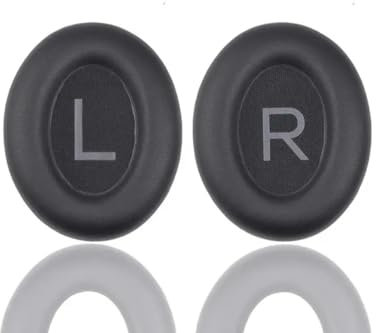 INF Cuscinetti auricolari per cuffie Bose QuietComfort 45 cuscinetti di ricambio neri 1 paio