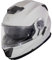 Shox Destination Solid Flip Front Motorcycle Helmet L Gloss Grey