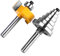 Alloy Router Bit, Universal Shank Rabbet Router Bit Easy to Use Woodworking Router with 7 Bearings Set for Solid Wood Particle Board Plywood