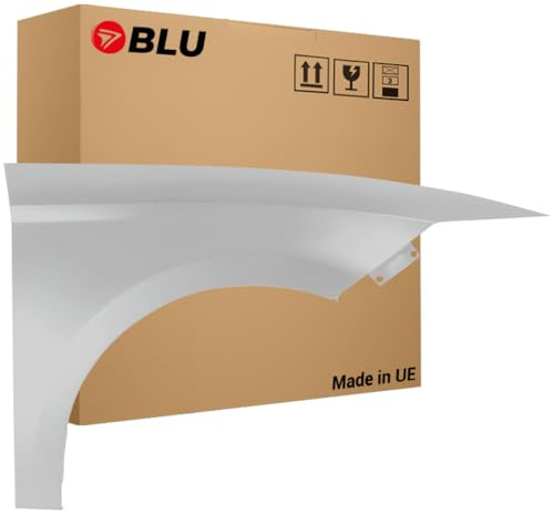 BLU Kotflügel Passend für Seat Leon III 3 5F LX7W Rechts Silber | 2012-2020 | Vorderseite Vorne | Lackiert | Einbaufertig