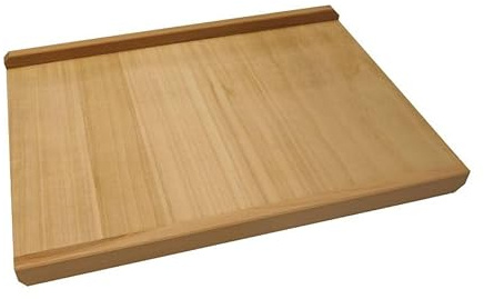 CULIMI Holzbackbrett - Teigbrett Nudelbrett 100x60 cm Brotbretter Holz Küchenutensilien - Holzbrett zum Ausrollen des Teigs