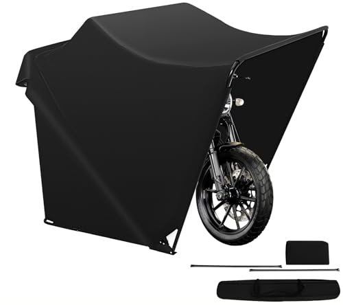 TouSuaRSi Tente de moto, garage, abri de moto, abri de vélo, bâche de protection étanche pour motos, scooters, vélos, jouets pour enfants