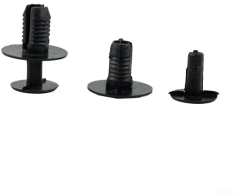 Emiif BlesConi - Confezione da 50 rivetti in plastica da 9 mm per auto per finiture esterne e modanature BMW