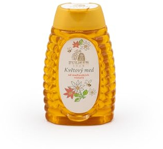 Fulmer Blütenhonig 300 g – Flüssiger Naturhonig, 100% reiner Honig aus Ungarn, nicht pasteurisiert