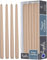 Hyoola Stabkerzen - 25 cm Sahara Beige, Tropffreie Tafelkerzen - Kerzen Lange Brenndauer 8 Stunden - 12er Pack