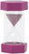 TimeTEX - Sanduhr XL | 1 Minute Timer zur Darstellung des Zeitverlaufs für Zeitaufgaben im Unterricht oder selbstgesteuertes Lernen | 6-eckig, 12 cm hoch, 6,5 cm ø | Farbe: pink