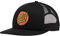 Santa Cruz Classic Dot snapback truckerpet black