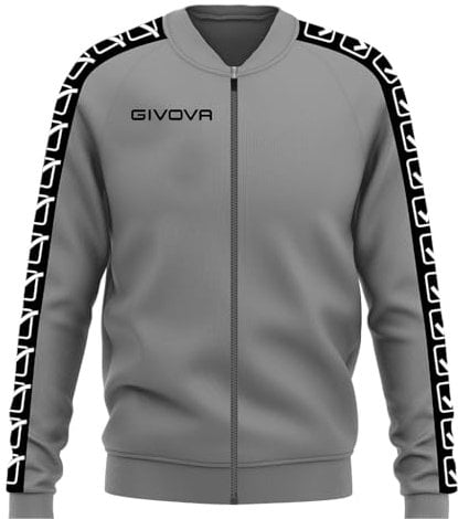 Givova Herren Giacca College Band Weste, Grau, S