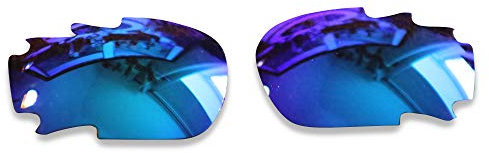 Polarlens Verres polarisés de remplacement pour Oakley Jawbone/Racing Jacket – Compatibles avec les lunettes de soleil Oakley Jawbone/Racing Jacket (bleu glace)