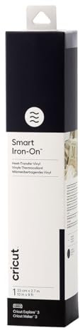 Cricut 2008688 Smart Iron-On Heat-Transfer Vinyl 1 Sheet Navy 2.7m (9ft)