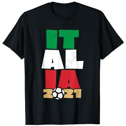 Italy Italian National Flag Soccer 2021 T-Shirt