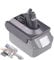 URUN For Dyson V6 Battery Adapter, MT18V6 Adapter for Makita 18V Lithium Battery Work for Dyson V6 Vacuum Animal Motorhead Trigger Absolute Slim Fluffly (Adapter Only)