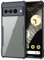TECHGEAR Tough Case for Pixel 7 Pro 5G [Fusion Armour] Premium Hybrid Tough Rugged Protective Bumper Case Heavy Duty Protection with Clear Back Designed For Google Pixel 7 Pro - Black