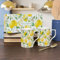 Lesser & Pavey Juego de 2 tazas de café de diseño británico | Tazas de café de cerámica para el hogar o el trabajo | Tazas grandes para bebidas calientes | Tazas de té y café (Juego de 2 tazas de