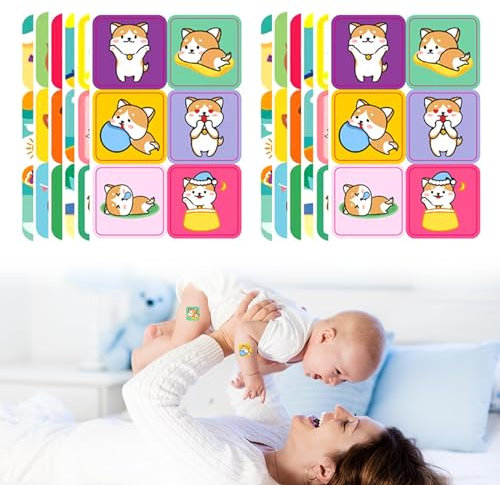 Parche Repelente de Mosquitos,180PCS Pegatinas Antimosquitos Niños,Pegatinas Repelente de Mosquitos de Dibujos Animados,Antimosquitos Bebe,Parches Antimosquitos,para Acampar Aire Libre Adultos Niños