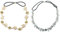 JOCXZI elastisches haarband perlen,Elastisches Haarband Schmuck,blumen haarschmuck haarreif,Haarreifen Damen Blumen Hochzeit Haarschmuck,2 stück