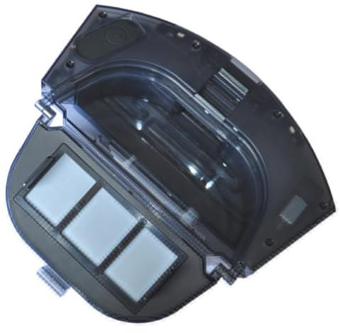 Donkivvy Contenitore per serbatoio dell'acqua 2 in 1, compatibile con robot aspirapolvere M8 Pro, parti di accessori - nero