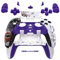 eXtremeRate Komplettes Set mit Tasten, Touchpad-Abdeckung, kompatibel mit PS5 Edge-Controller, Clown Hahahaha, dekorative Zierleiste, Front-Rückplatten, kompatibel mit PS5 Edge Controller