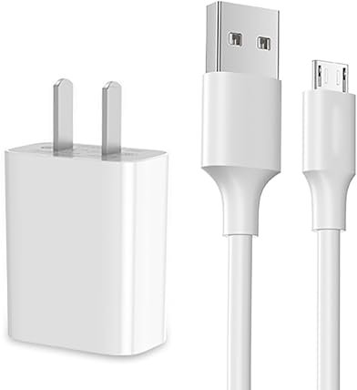 USB-Spiegel-Ladeadapterkabel, 2 m, passend für Simplehuman Spiegel, 12,7 cm, 20,3 cm, rund, beleuchteter Make-up-Spiegel, Weiß