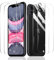 Fylnatc 2×Film Protection D'écran pour iPhone 11 + 2×Protection Camera Objectif Arriere appareil Photo + 2×Arrière Verre Trempé, Vitre Protecteur Accessoires, HD Dureté 9H Glass, Compatible Coque