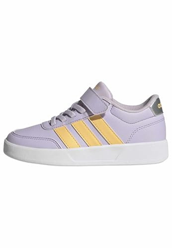 adidas Unisex Kinder BREAKNET 3.0 Shoes Children, Ice Lavender/Ice Tangerine/Silver met., 29 EU