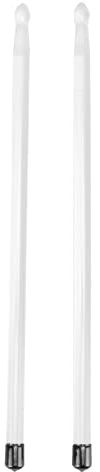 2pcs Luminöses Helles, Helles Drumsticks Acryl Transparente Drum Sticks Up Msticks Led Night M für Jazz Schlagzeugbühne Aufführung MS NCE