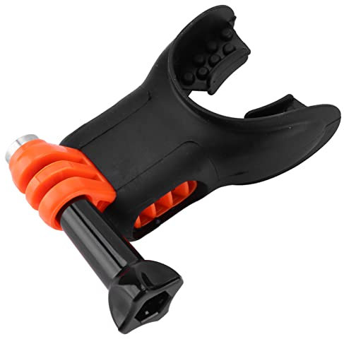 Mouth Mount Ergonomic Surfing Bite Mouthpiece Holder Adapter for Action Camera. Mount. The. as. Best. Built. be. Used. by. Mouth. can. This. a. Design.. Stable. Channel.