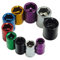 Voche® 10 Piece 3/8 Shallow Coloured Chrome Vanadium Sockets On Rail