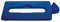 Rubbermaid Commercial Products Slim Jim Recycling Station Stream Topper mit blauem Papierschlitzdeckel