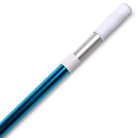 POOL Total Teleskopstange 2-teilig 1,20 bis 2,40m ausziehbar/für Kescher, Bürsten mit Aufnahme von 3cm/ Standard-Tteleskopstange