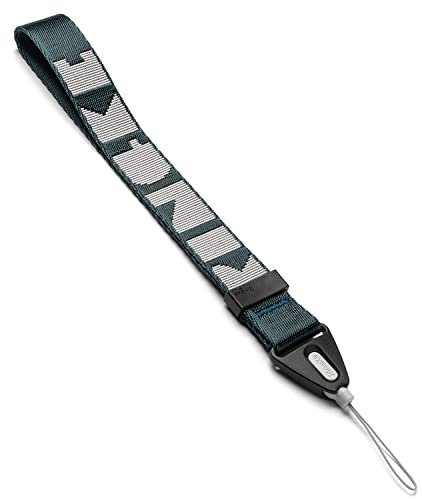 Ringke Hand Strap Universale Handschlaufe Trageschlaufe Kompatibel mit Meisten Handyhülle, Schlüssel, Kamera und Mehr - Lettering Peacock Green