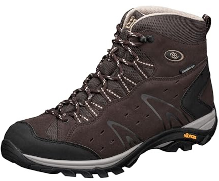 Brütting Mount Bona High Unisex Erwachsene Trekking- & Wanderstiefel, braun/beige, 41 EU