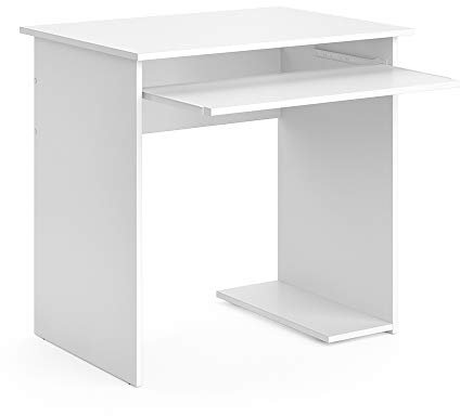 Vicco Schreibtisch Nick, Weiß, 80 x 58 cm