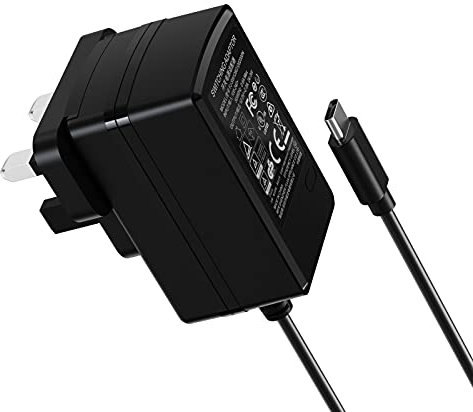 MeLE 12V 2A DC a AC Adaptador de Corriente con Puerto Tipo C y UL UK GS SAA enchufes estándar para MeLE Mini PC Quieter2Q, Quieter3Q, Quieter3C, PCG02 Pro (NO para PCG02)