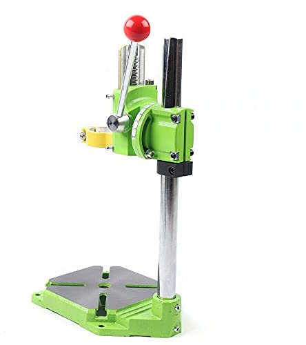 Drill Bench Press Stand - 490mm Adjustable Drill Press Stand,Universal Bench Clamp Drill Press Stand,Electric Power Drill Press Workbench Top Table Holder for Home DIY Industry Work