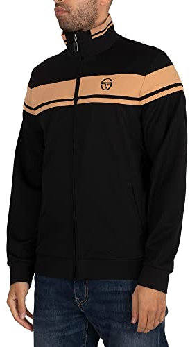 Sergio Tacchini Sportjacken DAMARINDO Track TOP Herren,Black/Doe (931),S