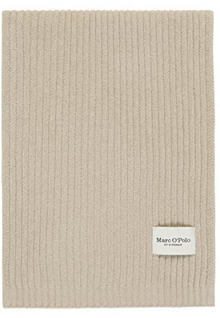 Marc O'Polo Knitted Scarf Gray Silk