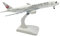 TECKEEN Modèle d'avion japonais B787 à l'échelle 1/300 en alliage moulé sous pression Modèle d'avion pour collection